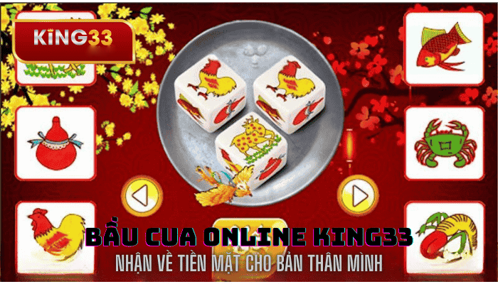 bầu cua tôm cá KING33